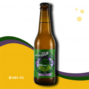 Cerveja Lohn Bier Uva Goethe - Catharina Sour - 4% ABV