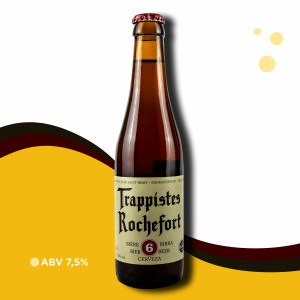 Kit Cerveja Belga Trappistes Rochefort + Taça Belga Abadia