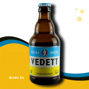 Cerveja Vedett Belgian Witbierclara 330ml