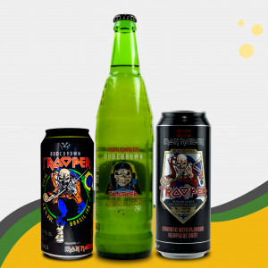 Kit Presente Cerveja Bodebrown Iron Maiden Trooper Fã