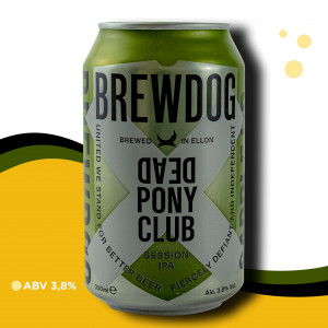 Kit Presente Cerveja Seleção Brewdog Fã + Copo Emerald