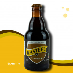 Kit Presente Cervejas Kasteel + Taça Belga Abadia