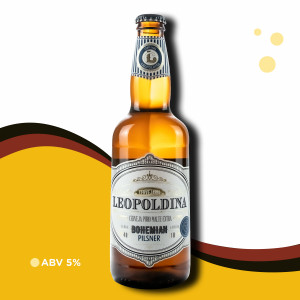 Kit Presente Cerveja Leopoldina Seleção - Pilsen + Tulipas