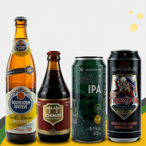 Kit Presente Cerveja - Escolas Cervejeiras - Degustação 01