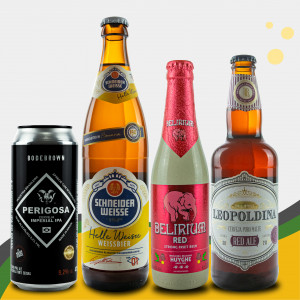 Kit Presente Cerveja - Escolas Cervejeiras - Degustação