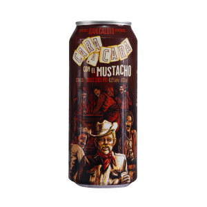 Cerveja Juan Caloto Cara a cara com El Mustacho - Double Neipa - 8,2% ABV