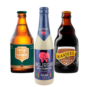 Cervejas Seleção Belga Ale Chimay Kasteel Delirium Belgian