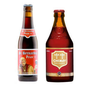 Cervejas Seleção Belgian Dubbel Ale Bernardus Chimay + Taça