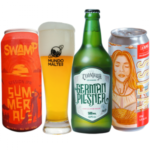 Kit Cerveja Refrescantes e Suave Swamp Louvada Dama + Copo