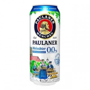 CERV ALE PAULANER LT 500ML WEISSBIER 0%
