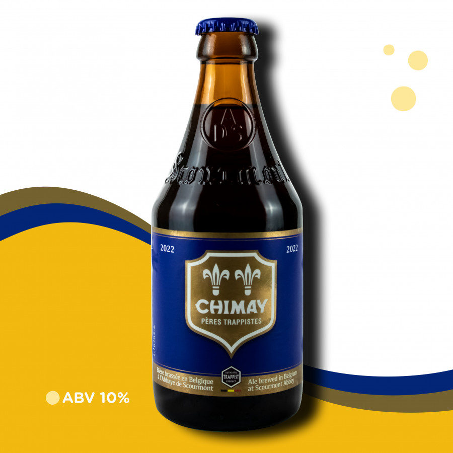 Cerveja Belga Chimay Bleue (Blue) - Dark Strong Ale - 9% ABV