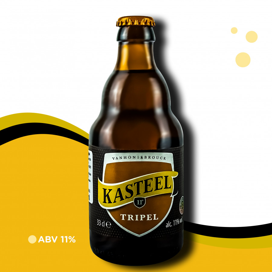 Cerveja Belga Kasteel Tripel - Belgian Tripel - 11% ABV