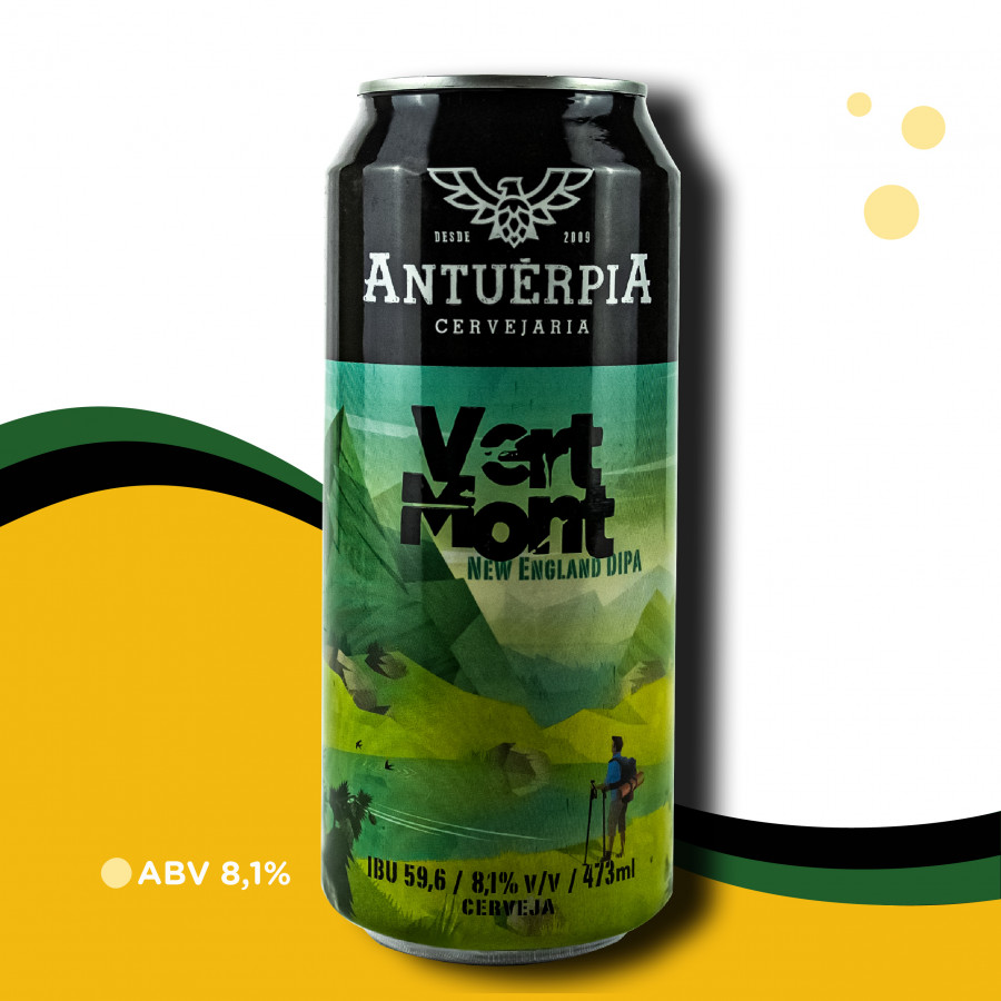 Cerveja Antuérpia Vermont - NE DIPA- 8,1% ABV