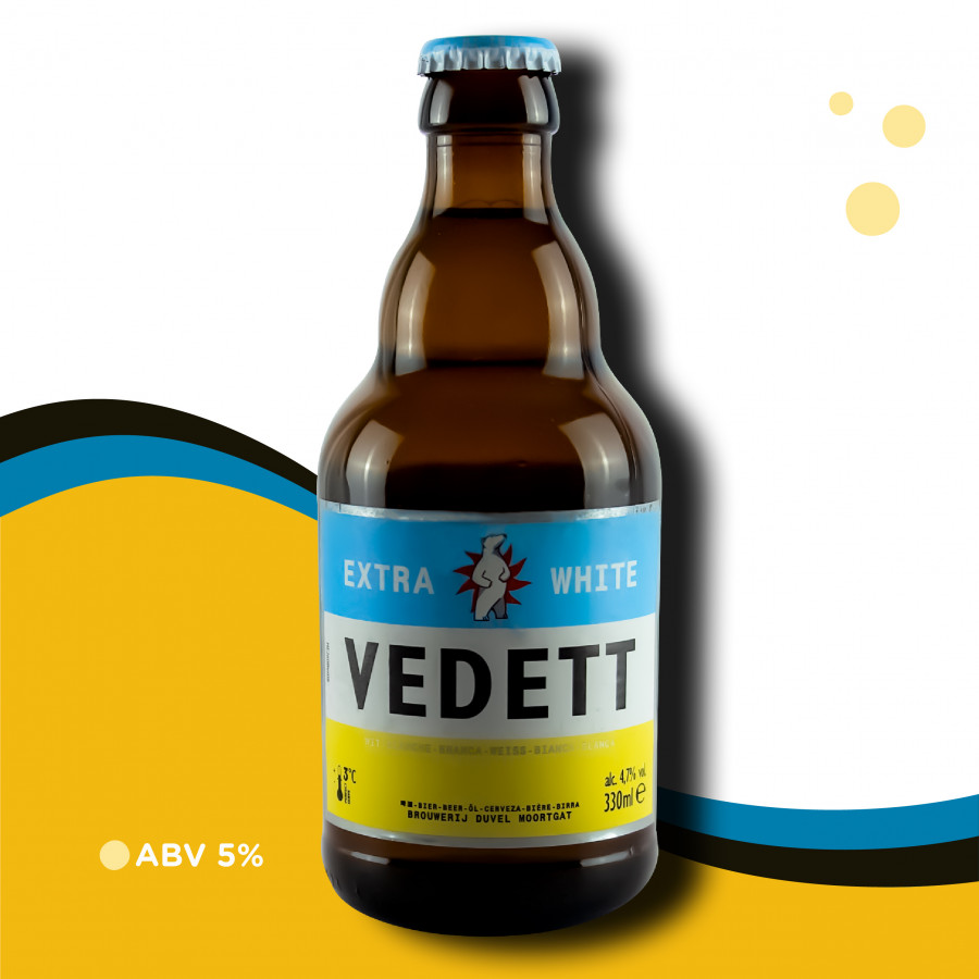 Cerveja Vedett Belgian Witbierclara 330ml