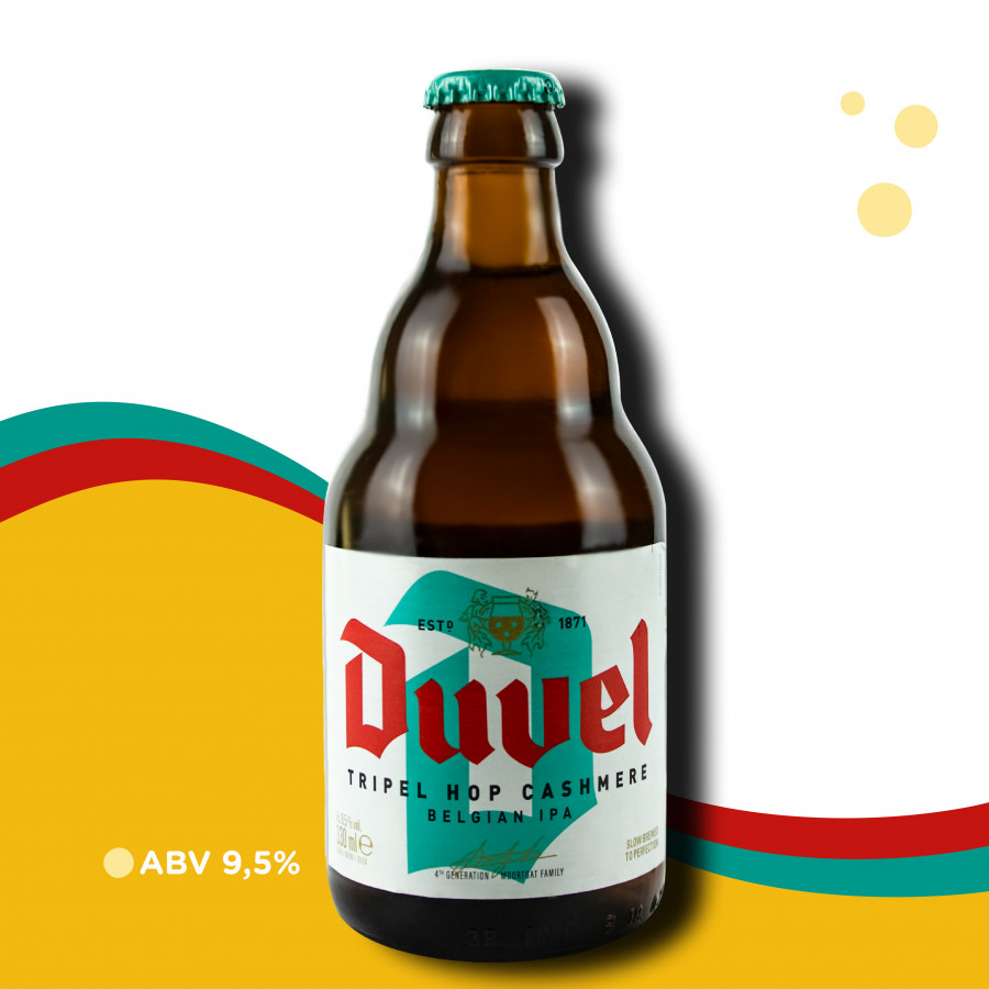 Cerveja Belga Duvel Tripel Hop Cashmere - Belgian IPA - 9,5% ABV