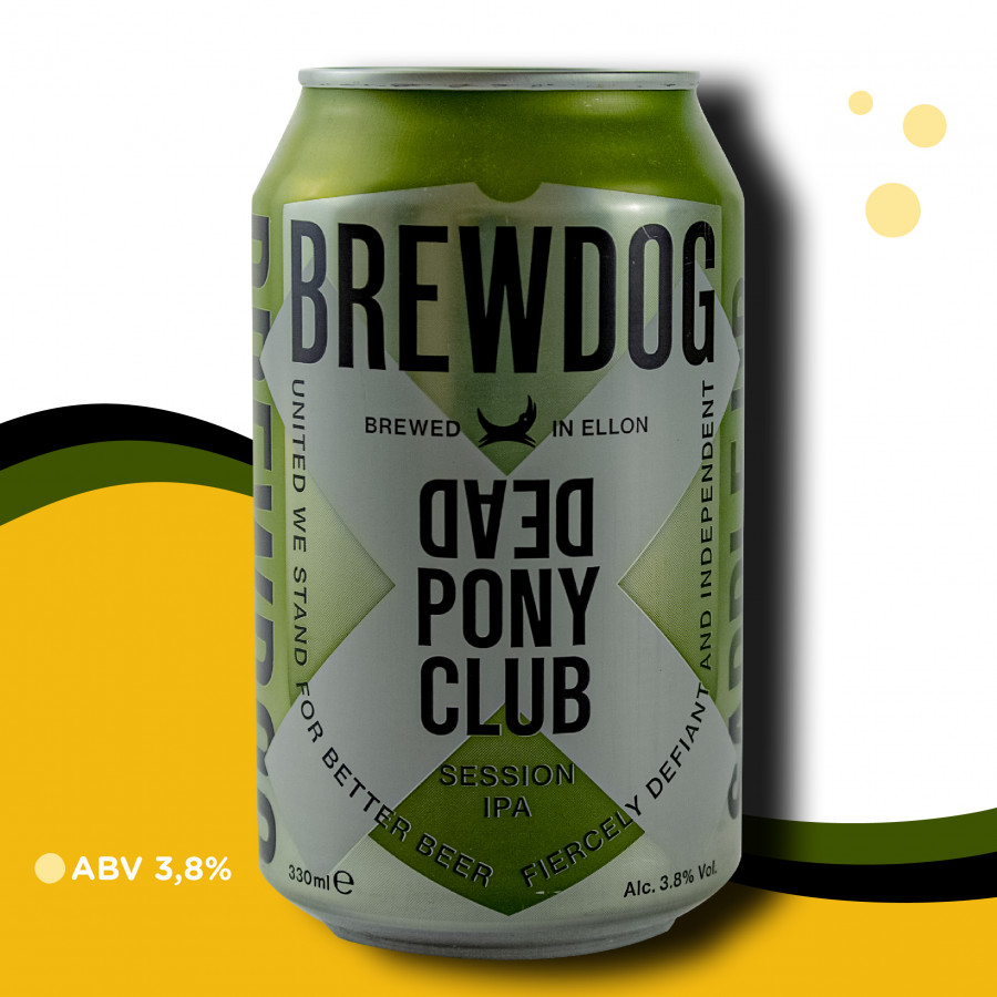 Kit Presente Cerveja Brewdog Dead Pony + Hazy Jane + Copo