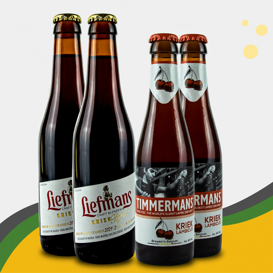 Kit Presente Cerveja Kriek Timmermans + Liefmans | x2