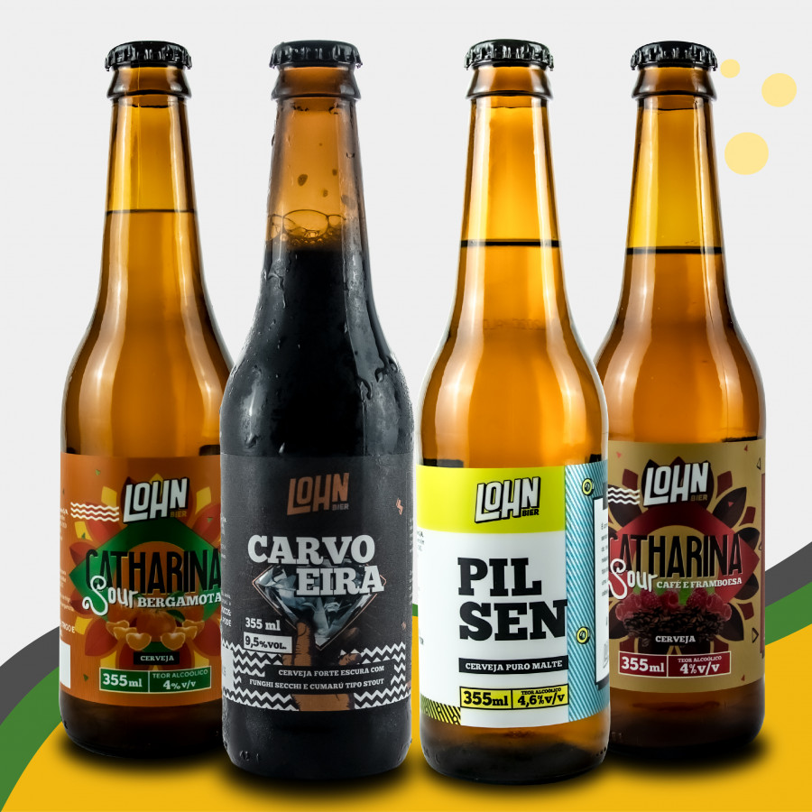 Kit Presente | Lohn Seleção - Carvoeira | Pilsen | Sour