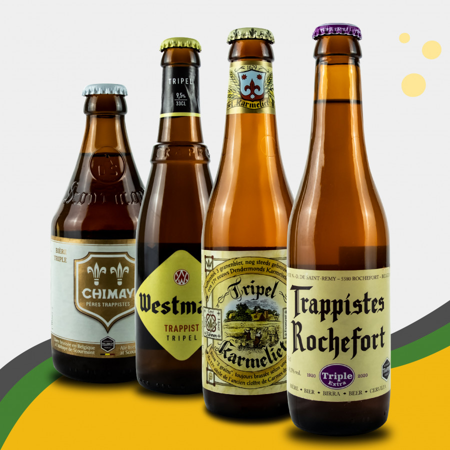 Kit Presente Cerveja Belga - Seleção Tripel