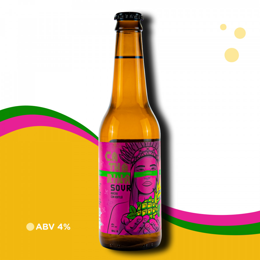 Kit Presente Cerveja Dama - Sour's + Copo Pint