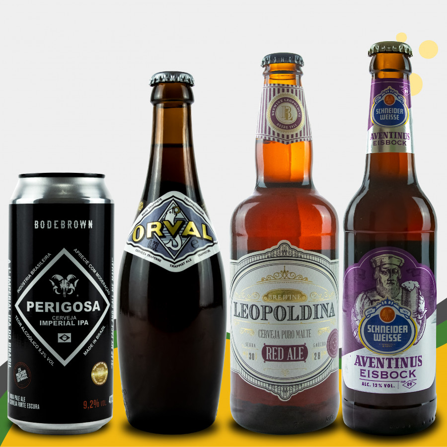 Kit Presente Cerveja - Escolas Cervejeiras - Degustação 03