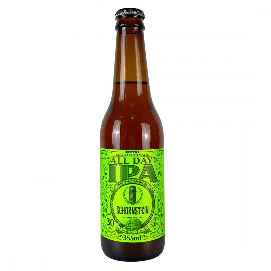 Cerveja Schornstein All Day IPA- American IPA - 5% ABV