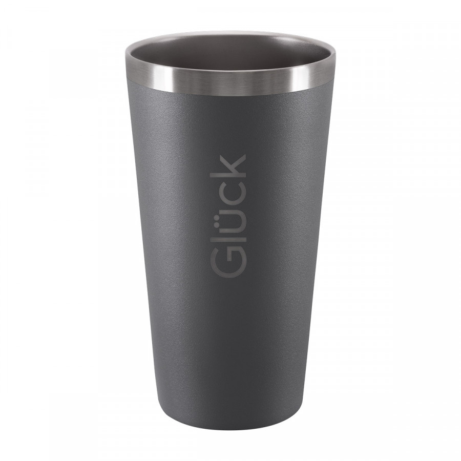 Copo Térmico Glück Sleek - Titanium - 473ml