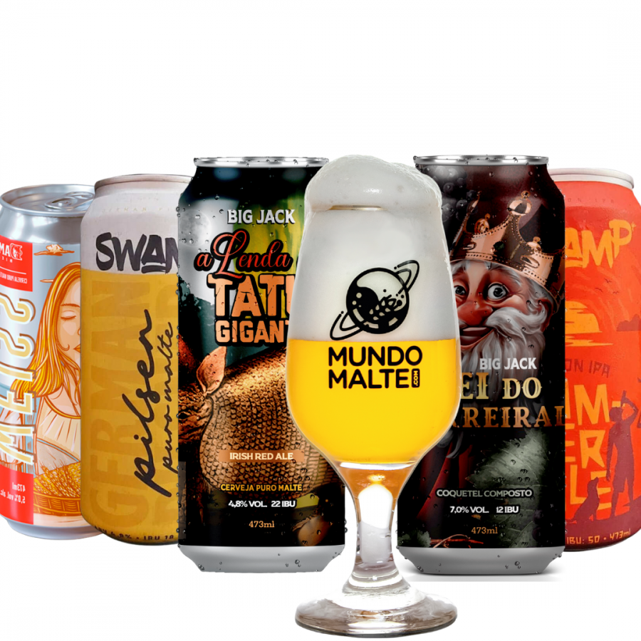 Kit Cerveja Combinação Leve Big Jack Swamp Dama + Taça