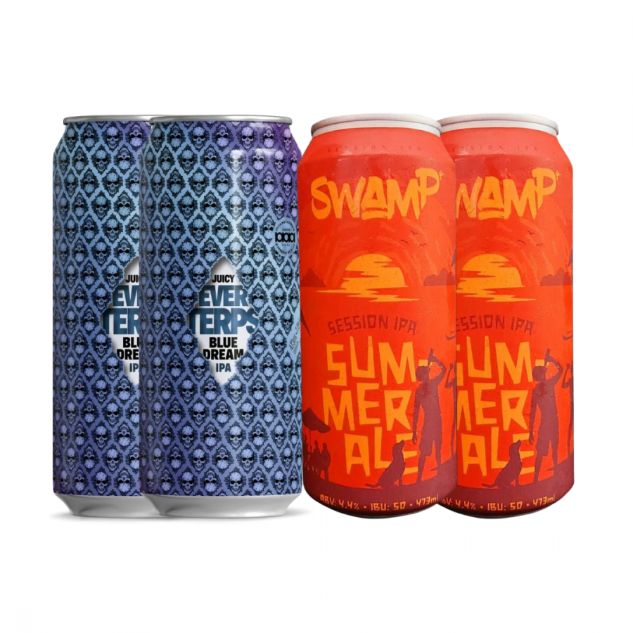 kit Cerveja Seleção Ale Everbrew Dream Swamp Summer - 04 un