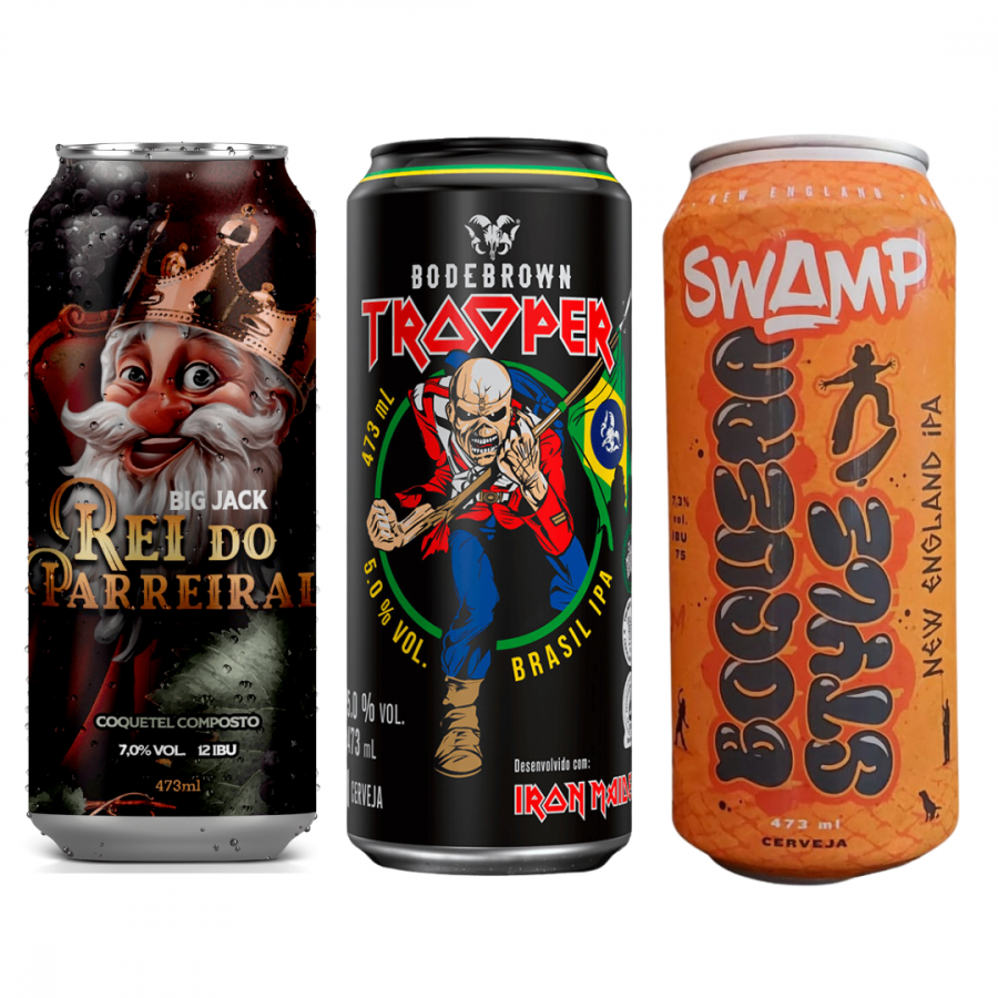 Cervejas Seleção Trilogia Lúpulada Bodebrown Big Jack Swamp