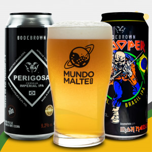 Kit Presente Cerveja Bodebrown - Trooper + Perigosa + Pint